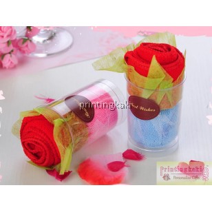 Flower Towel " Double Rose Box "  ( LC-011 )