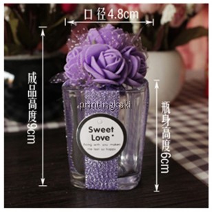 Favor Shot Glass " Decor Rose Yarn " ( XL-901 )