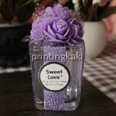 Favor Shot Glass " Decor Rose Yarn " ( XL-901 )