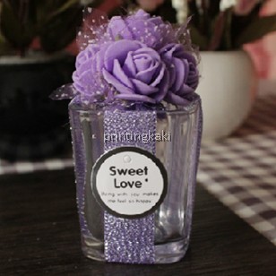 Favor Shot Glass " Decor Rose Yarn " ( XL-901 )