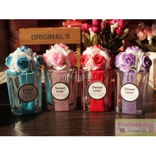 Favor Shot Glass " Decor Rose Glint " ( XL-902 )