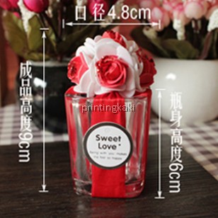 Favor Shot Glass " Decor Rose Glint " ( XL-902 )