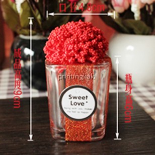 Favor Shot Glass " Decor Lavender " ( XL-903 )