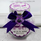 Favor Bottle " Purple Custom Tag " ( CX-095 )