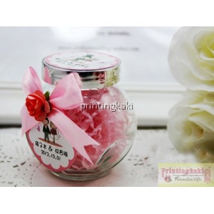 Favor Bottle " Pink Custom Tag " ( CX-093 )