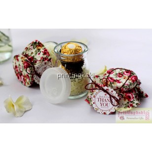 Favor Bottle " Pudding Fabric TQ " ( DM-081 )