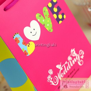 Paper Bag " Wedding Love " ( TM-502 )