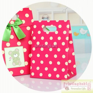 Paper Bag " Polka Bear " ( DQ-508 )