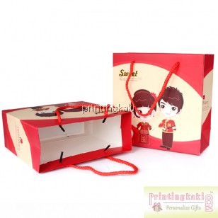 Paper Bag " Wedding Story Rope " ( DQ-510 )