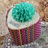 Favor Bamboo Box " Love Rose " ( AW-203 )