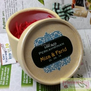 Favor Gift Box " Style Tag " ( PK-101 )