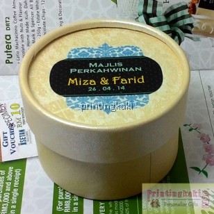 Favor Gift Box " Style Tag " ( PK-101 )