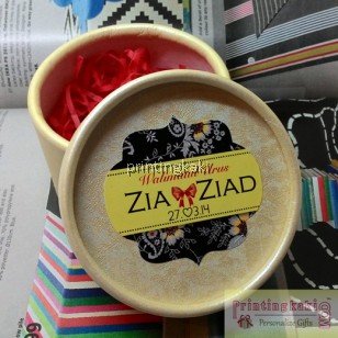 Favor Gift Box " Style Tag " ( PK-101 )