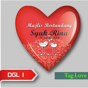 Favor Gift Box " Style Tag " ( PK-101 )