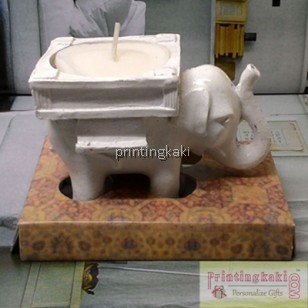 Favor Candle " Lucky Elephant " ( PK-402 )