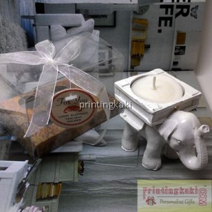 Favor Candle " Lucky Elephant " ( PK-402 )
