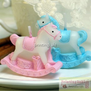 Favor Candle " Horse Swipe " ( PK-405 )