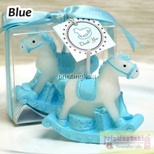 Favor Candle " Horse Swipe " ( PK-405 )