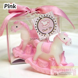 Favor Candle " Horse Swipe " ( PK-405 )
