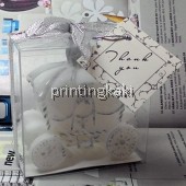 Favor Candle " Carriage White " ( PK-406 )