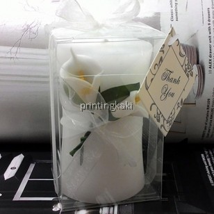 Favor Candle " Lily flower " ( PK-407 )