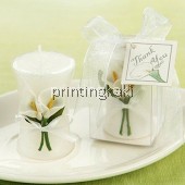Favor Candle " Lily flower " ( PK-407 )