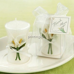 Favor Candle " Lily flower " ( PK-407 )