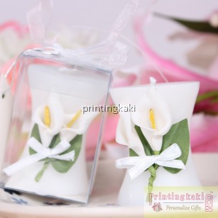 Favor Candle " Lily flower " ( PK-407 )