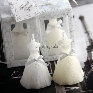 Favor Candle " Bride Wedding " ( PK-408 )