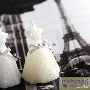 Favor Candle " Bride Wedding " ( PK-408 )