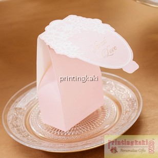 Favor Gift Box " Pink Moment " ( WM-044 )
