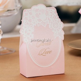 Favor Gift Box " Pink Moment " ( WM-044 )