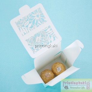 Favor Gift Box " Engraving Tower " ( WM-045 )