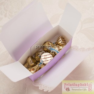 Favor Gift Box " Purple Roman " ( WM-049 )