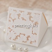 Favor Gift Box " White Champagne " ( WM-053 )