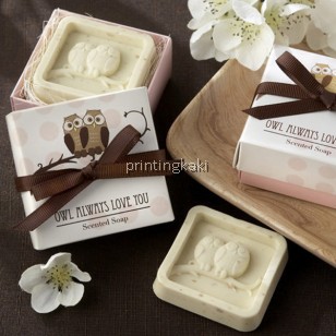 Favor Soap " Owl Shaped " ( PK-502 )