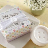 Favor Soap " Button White " ( PK-510 ) 