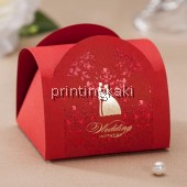 Favor Gift Box " Invite Wedding " ( WM-055 )