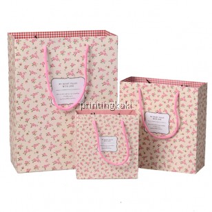 Paper Bag " Pink Rose " ( RD-507 )