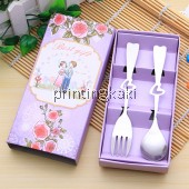 Favor Cutlery " Wanderlust Couple " ( PK-601 )