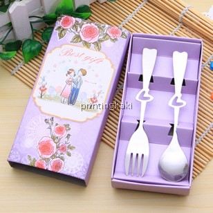 Favor Cutlery " Wanderlust Couple " ( PK-601 )