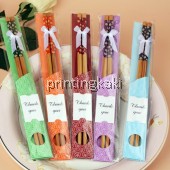 Favor Chopsticks " Wood Ribbon " ( PK-603 )