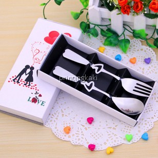 Favor Cutlery " Love Couple " ( PK-607 )