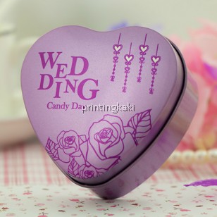 Favor Tin Box " Fresh Purple " ( LX-022 )