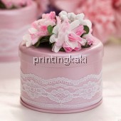 Favor Tin Box " Sincere Lace " ( LX-027 )